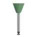 NTI Silicone Polisher Green Inverted Cone 8.5mm RA 10/pk